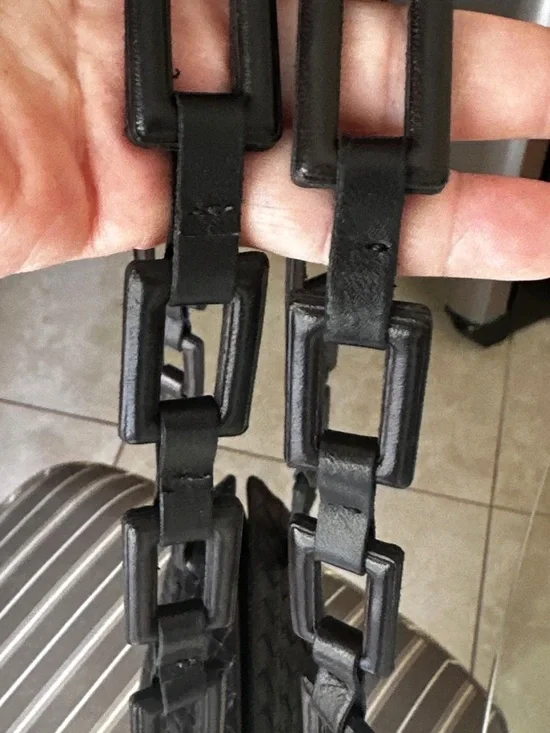 RARE Bottega Veneta Lambskin Intrecciato Olympiia Bag w Bold Leather Link Straps - Picture 14 of 15